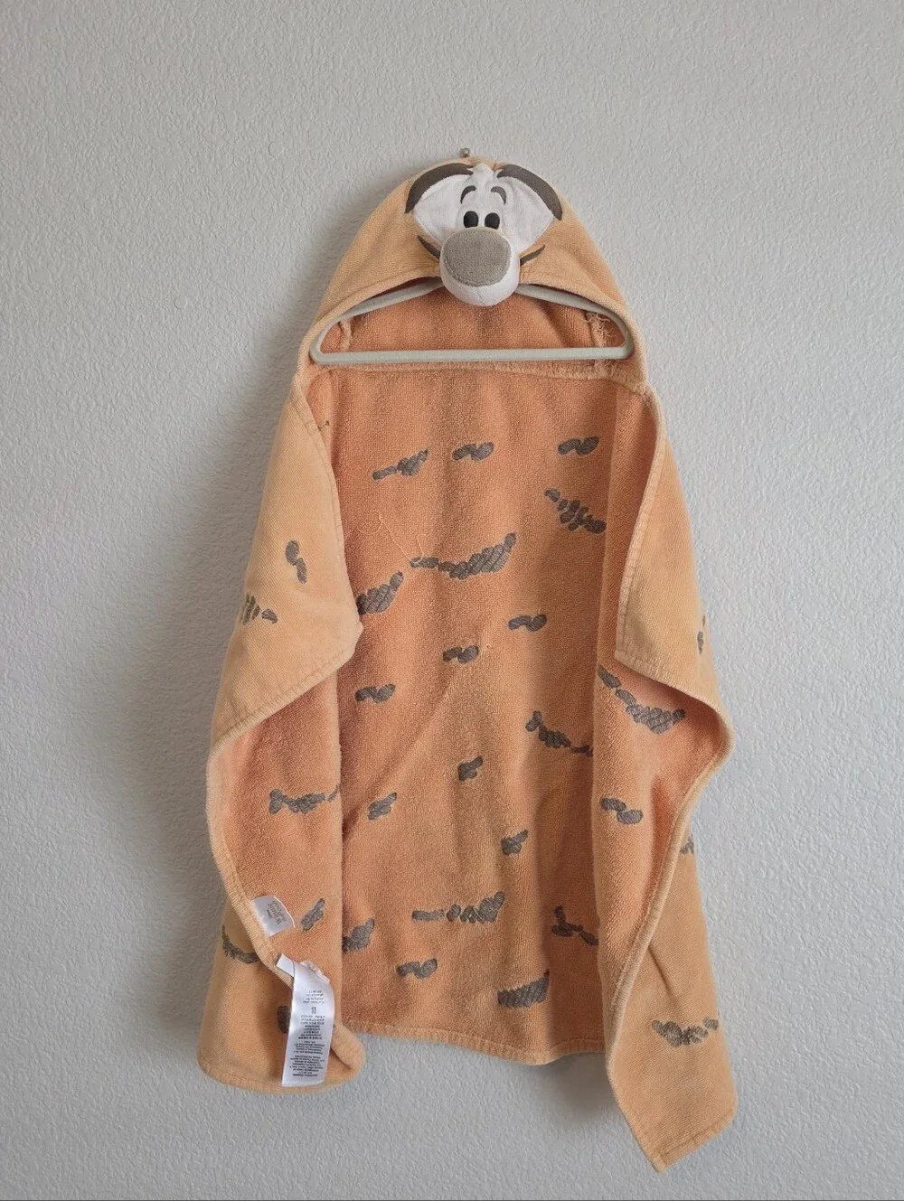 Pottery Barn Kids Tigger Hooded Towel From The Winnie The Pooh Collection
